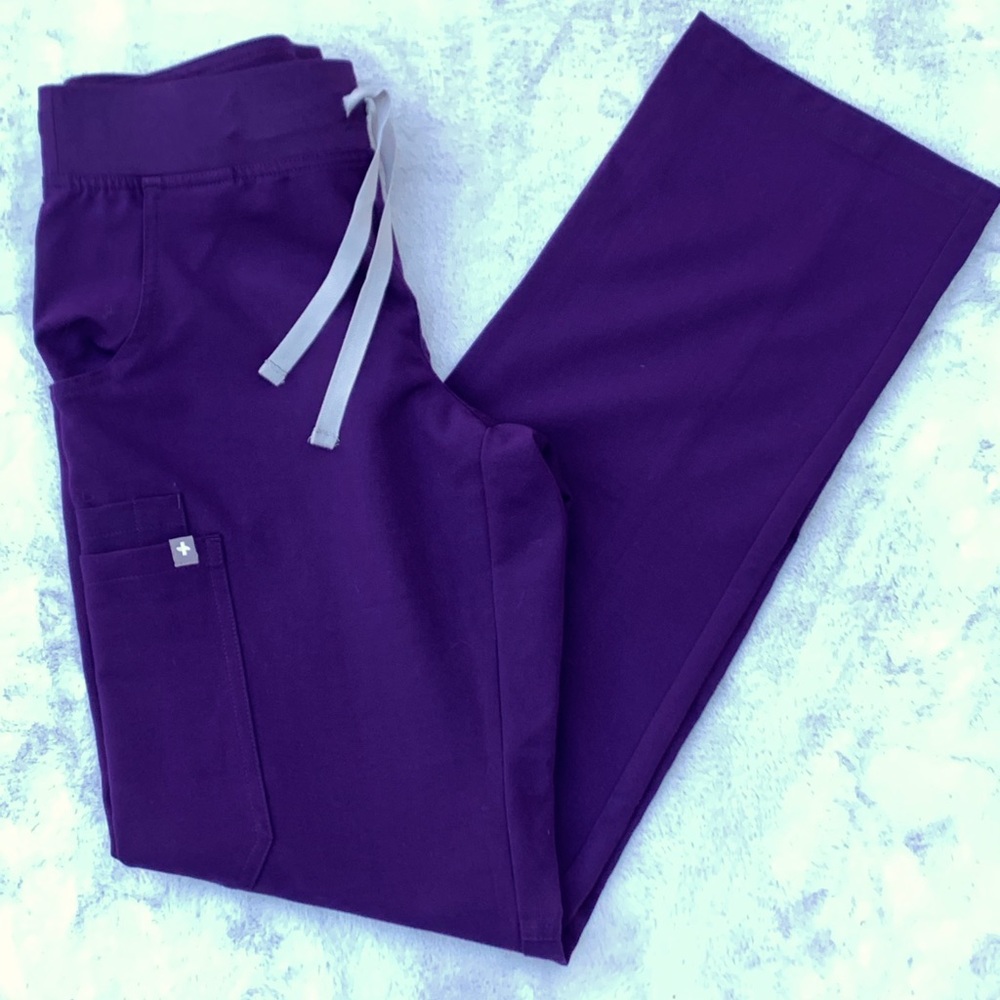 Figs Scrub SET: XS/XST Casma top/Kade pant Purple
